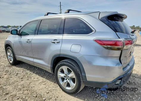 2016 Toyota Highlander Limited from USA, damaged, VIN 5TDYKRFH4GS179357